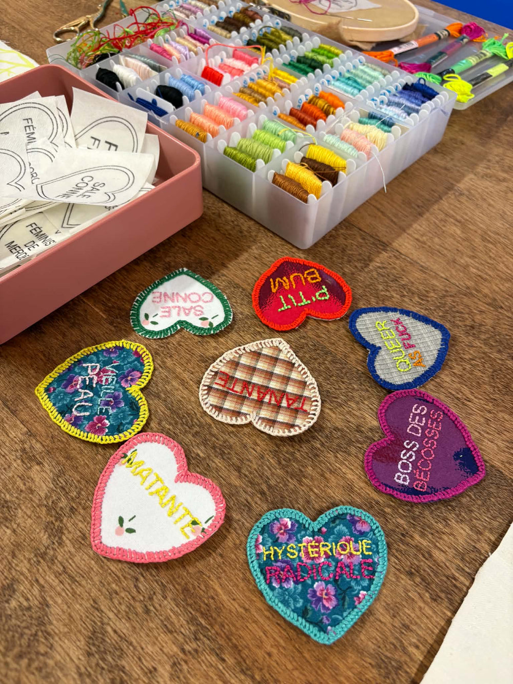 EMBROIDERY WORKSHOP: create your own embroidered patch