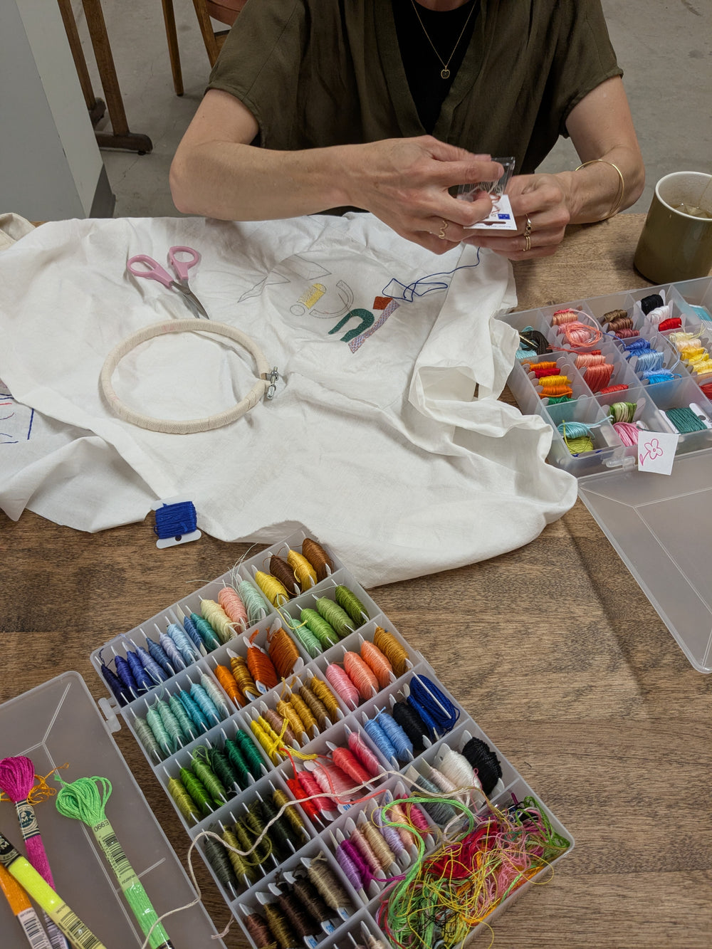 CERCLE DE BRODERIE : projet libre