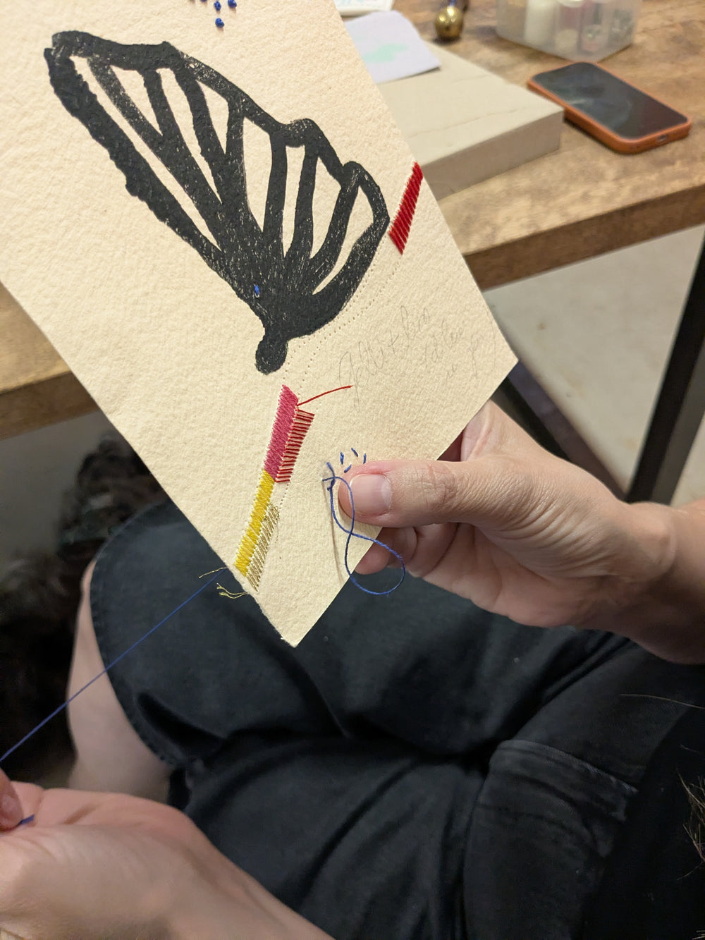 CERCLE DE BRODERIE : projet libre